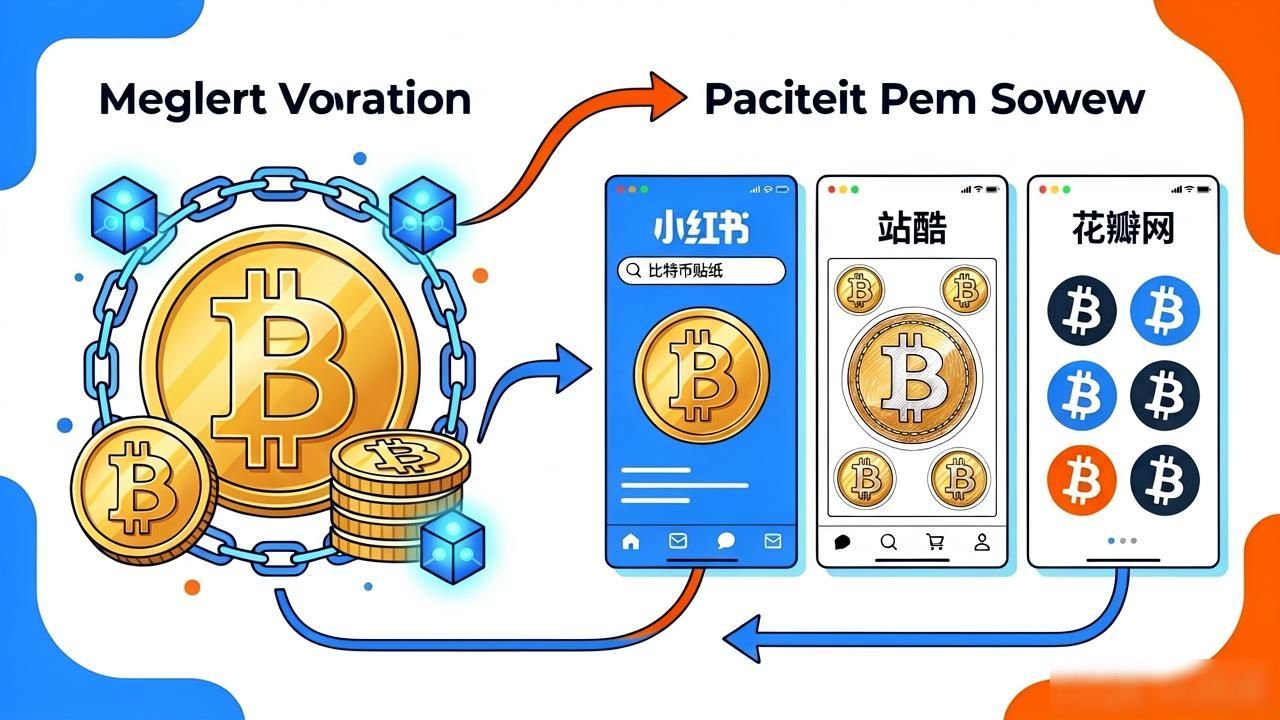 数字货币贴画图片素材分享 设计下载全攻略