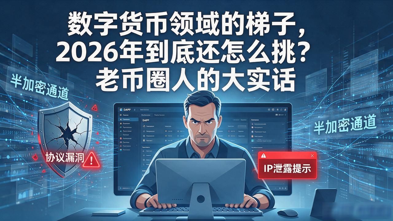 数字货币领域的梯子,2026年到底还怎么挑?老币圈人的大实话