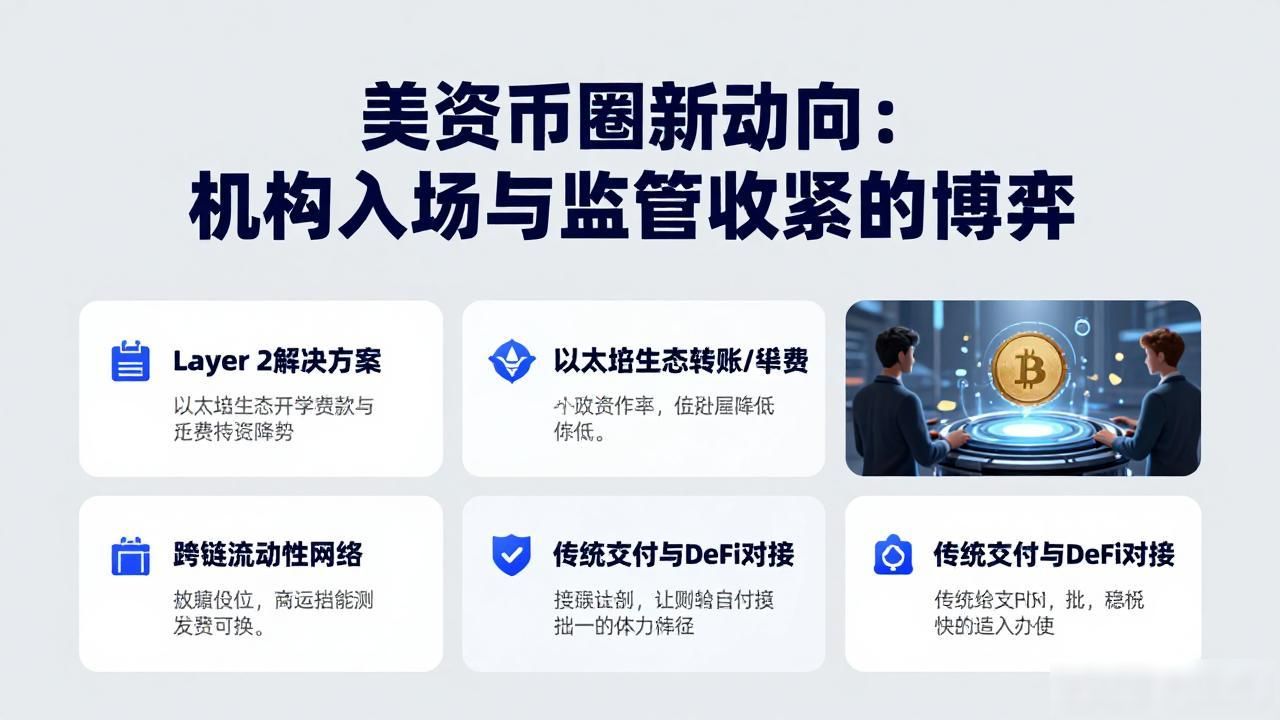 美资币圈新动向:机构入场与监管收紧的博弈