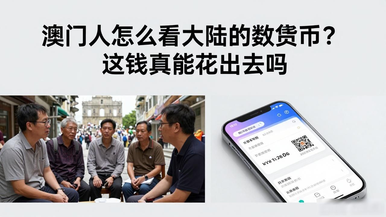 澳门人怎么看大陆的数字货币?这钱真能花出去吗