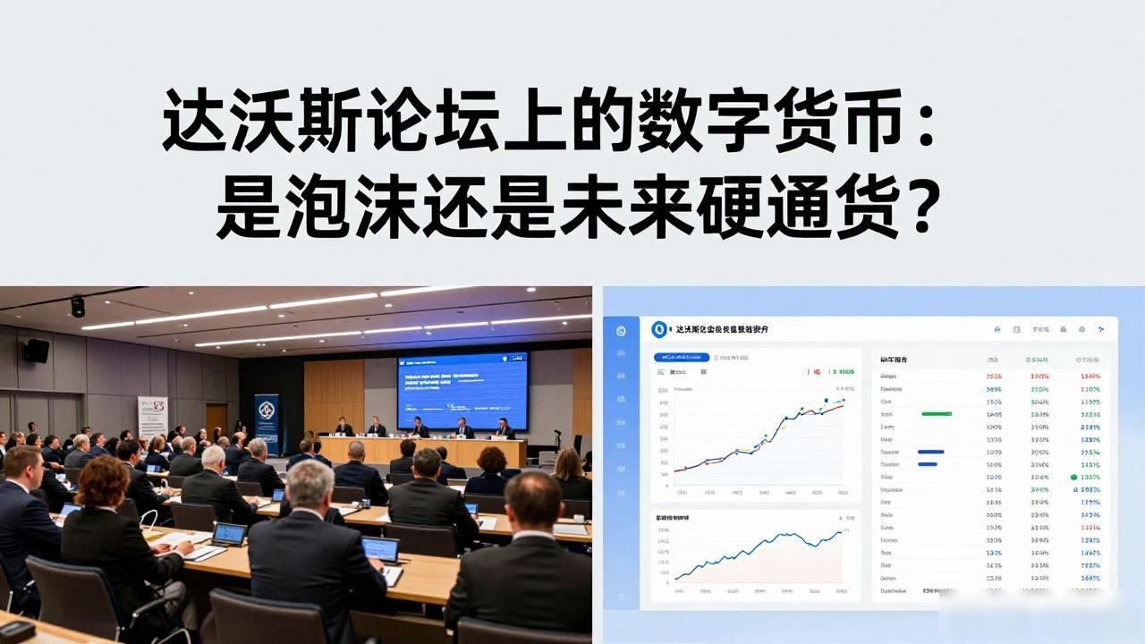 达沃斯论坛上的数字货币:是泡沫还是未来硬通货?