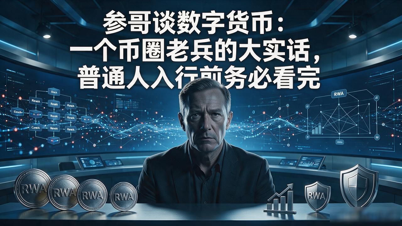 参哥谈数字货币:一个币圈老兵的大实话,普通人入行前务必看完