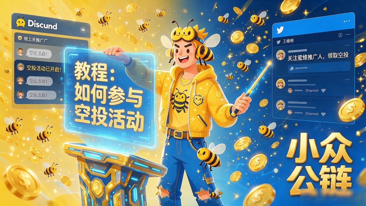数字货币蜜蜂是啥?那些链上"授粉工蜂"怎么帮项目跑起来