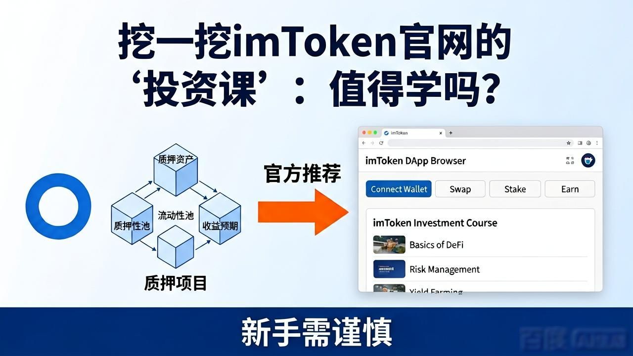 挖一挖imToken官网的“投资课”:值得学吗?