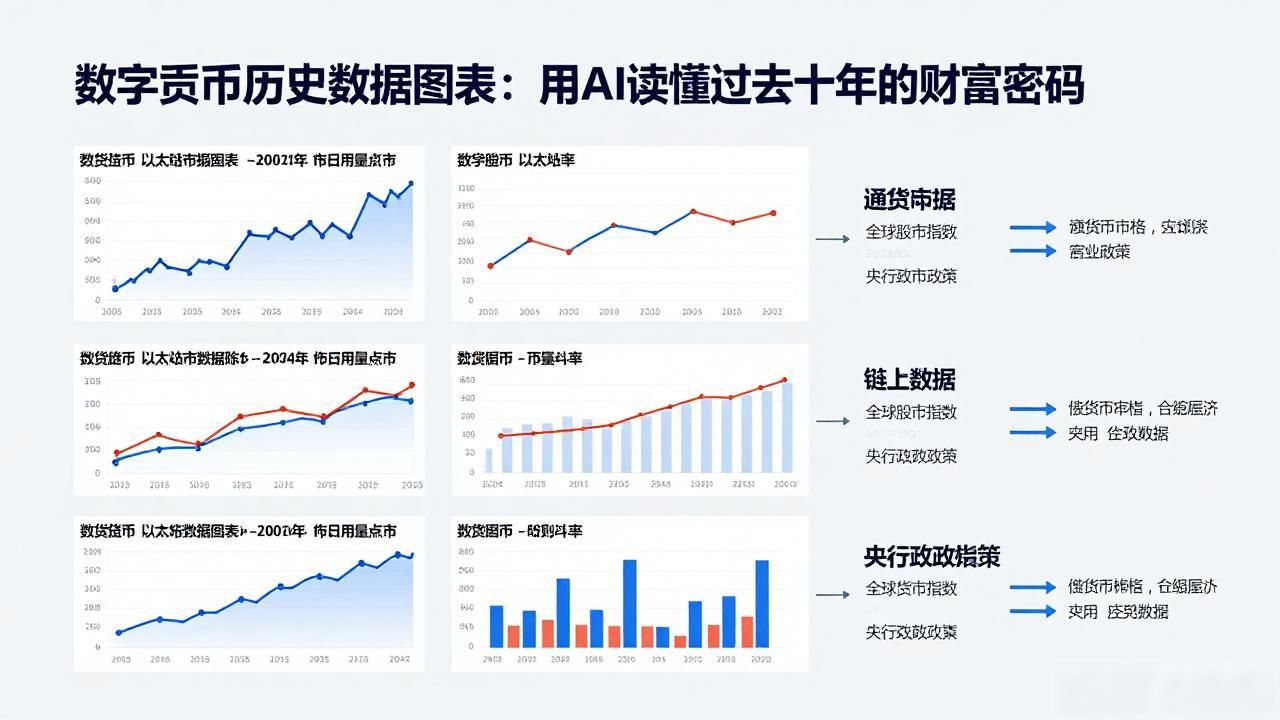 数字货币历史数据图表:用AI读懂过去十年的财富密码