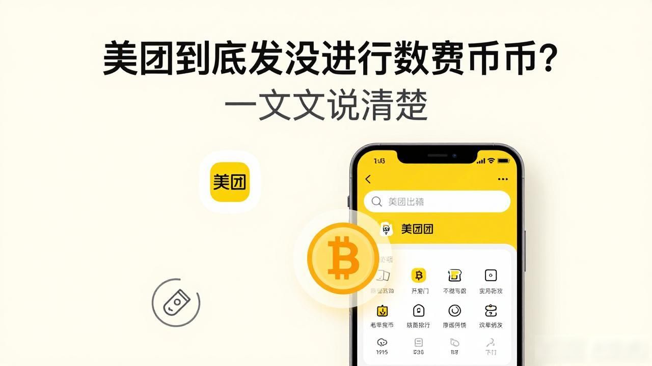美团到底发没发行数字货币?一文说清楚