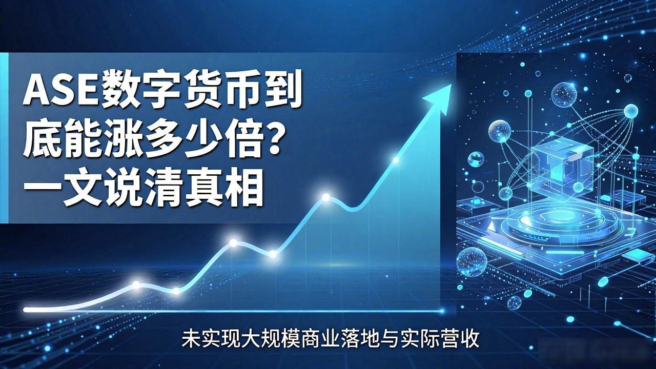 ASE数字货币到底能涨多少倍?一文说清真相