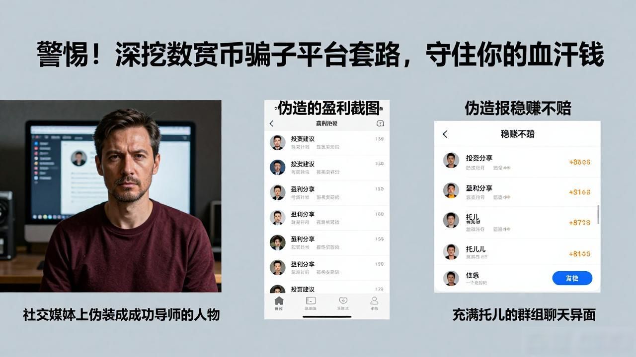 警惕!深挖数字货币骗子平台套路,守住你的血汗钱