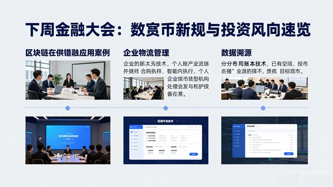下周金融大会:数字货币新规与投资风向速览