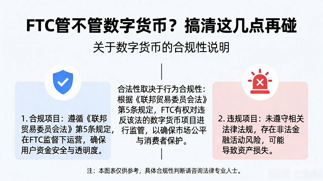 FTC管不管数字货币?搞清这几点再碰
