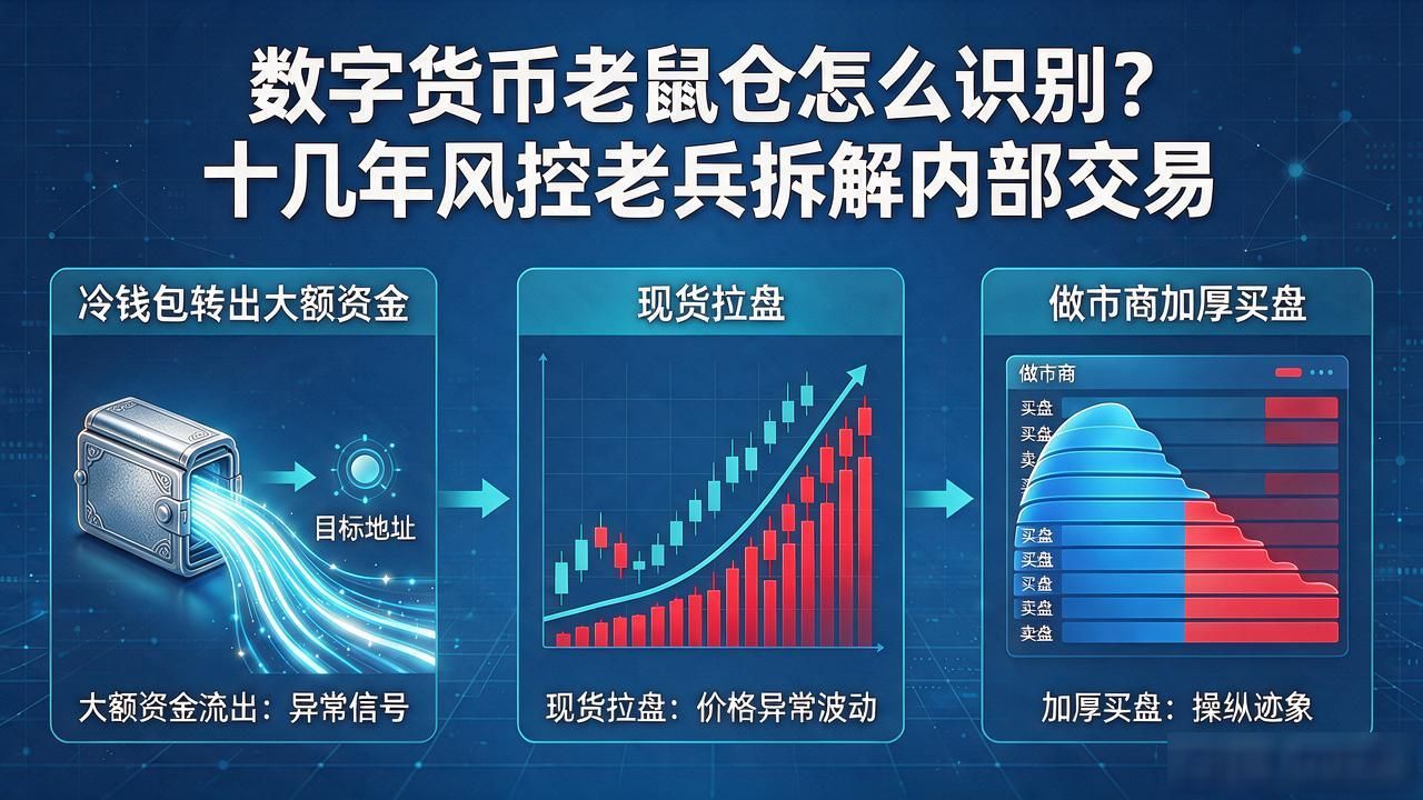 数字货币老鼠仓怎么识别?十几年风控老兵拆解内部交易
