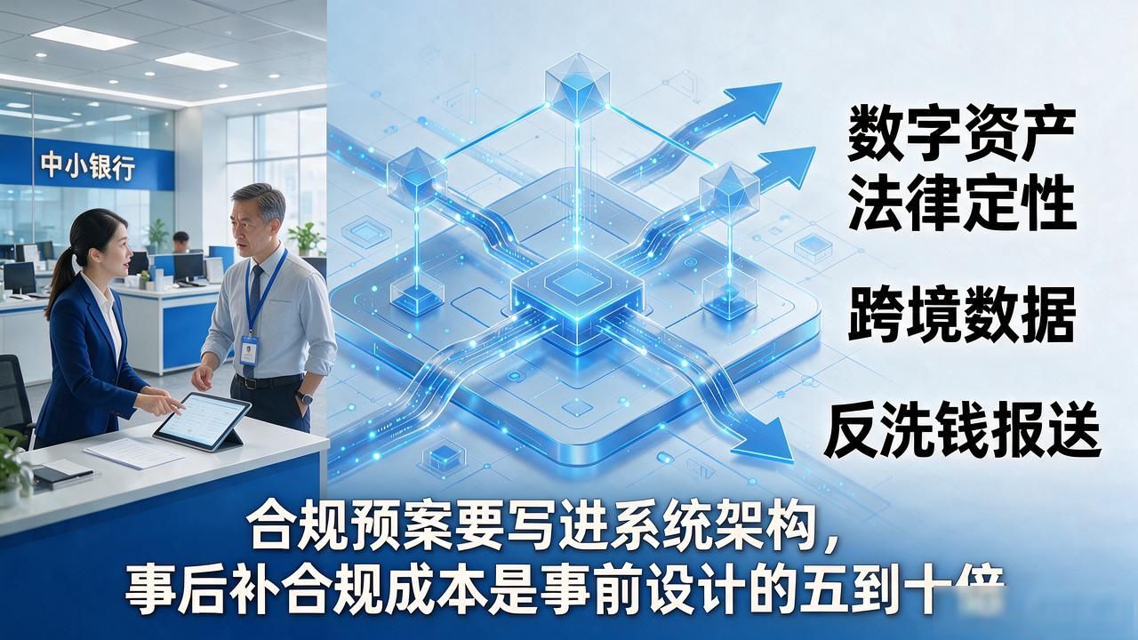 想加速数字货币布局?中小银行该死磕的三块硬骨头别再拖