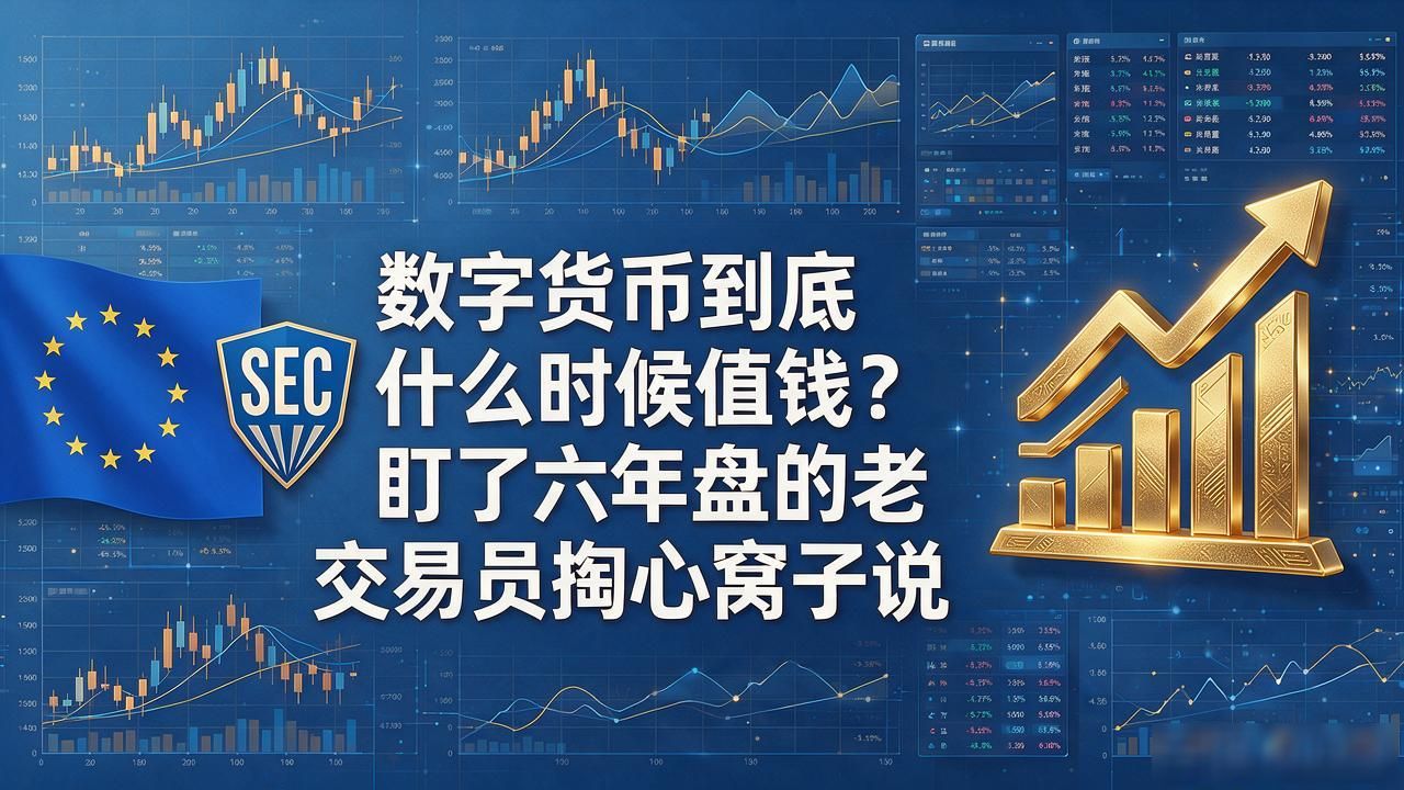 数字货币到底什么时候值钱?盯了六年盘的老交易员掏心窝子说