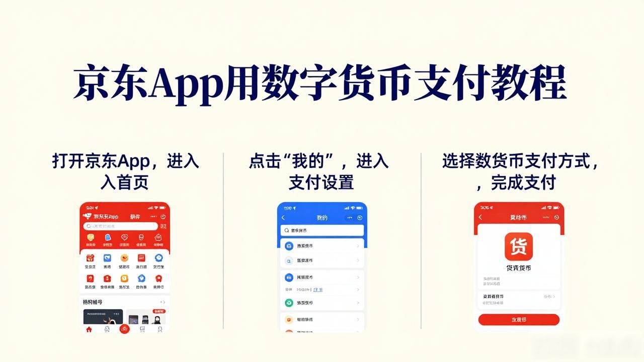 京东App用数字货币支付教程