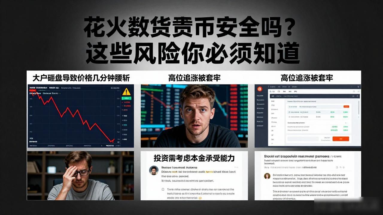 花火数字货币安全吗?这些风险你必须知道