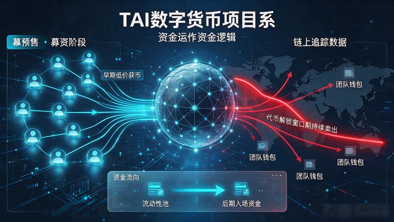TAI数字货币项目方靠谱吗?团队背景与资金流向一文拆解