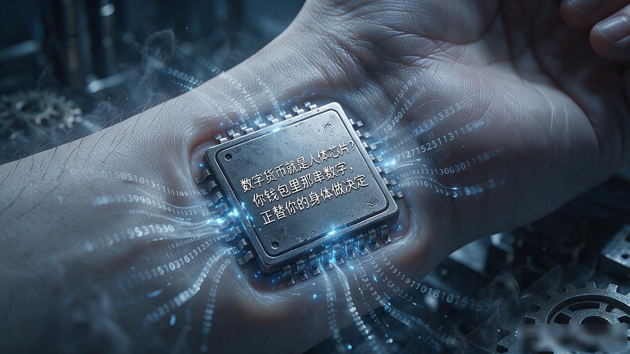 数字货币就是人体芯片?你钱包里那串数字,正替你的身体做决定