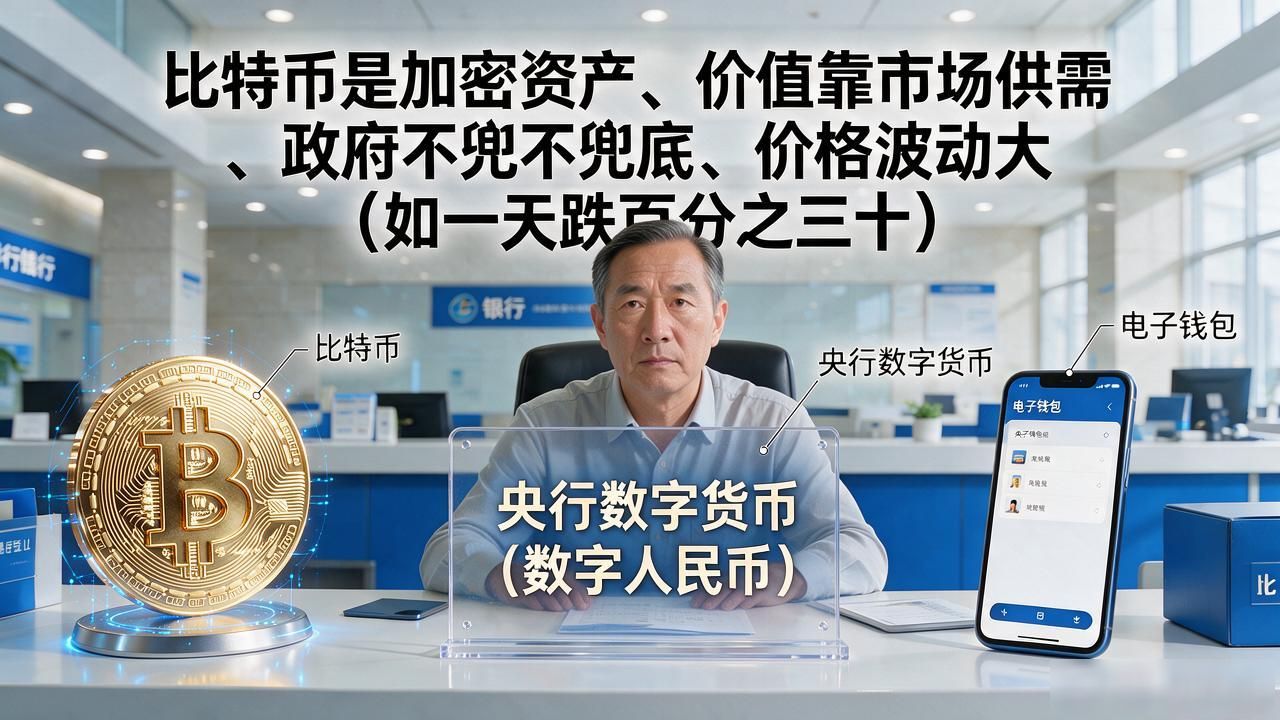 数字货币是电子钱包吗?在银行柜台站了十年,我帮你把这事说清楚
