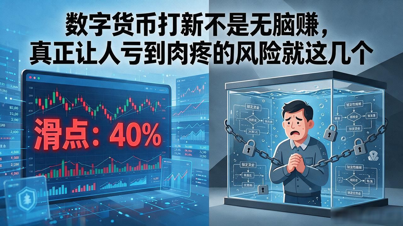 数字货币打新不是无脑赚,真正让人亏到肉疼的风险就这几个