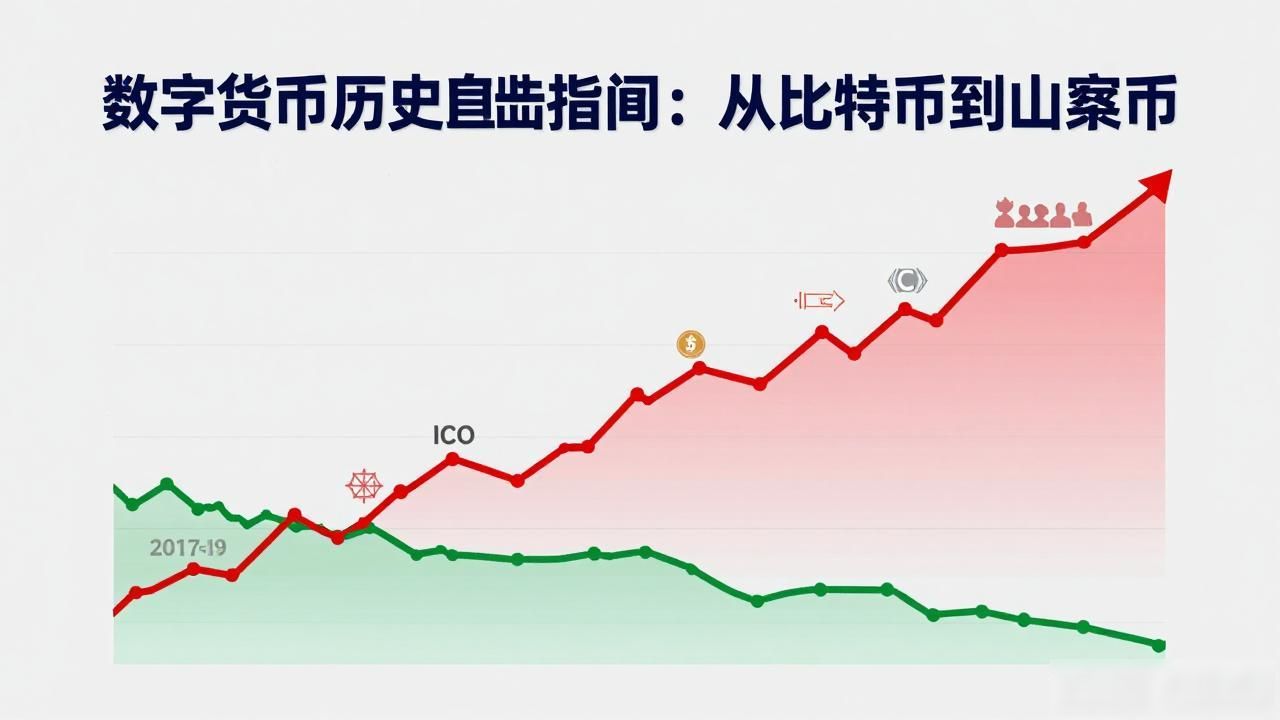 数字货币历史走势图:从比特币到山寨币