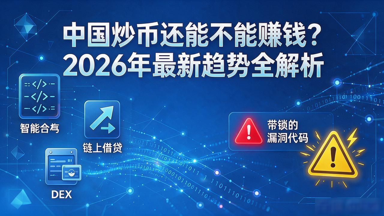 中国炒币还能不能赚钱?2026年最新趋势全解析
