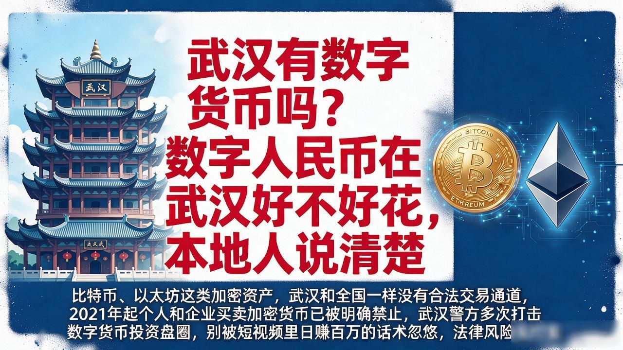 武汉有数字货币吗?数字人民币在武汉好不好花,本地人说清楚