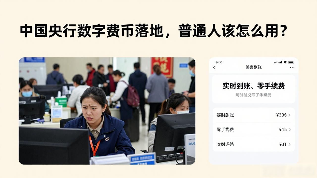 中国央行数字货币落地,普通人该怎么用?