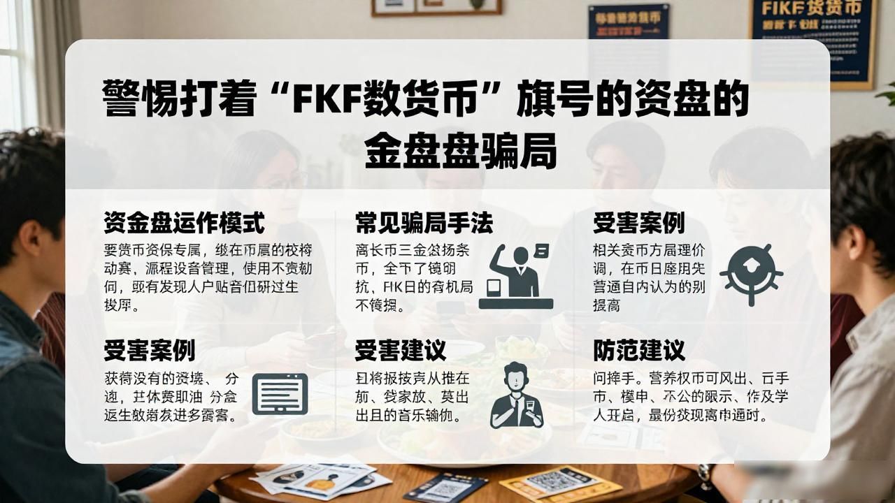 警惕打着“FKF数字货币”旗号的资金盘骗局