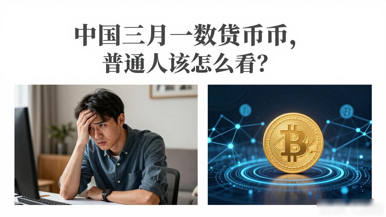 中国三月一数字货币,普通人该怎么看?