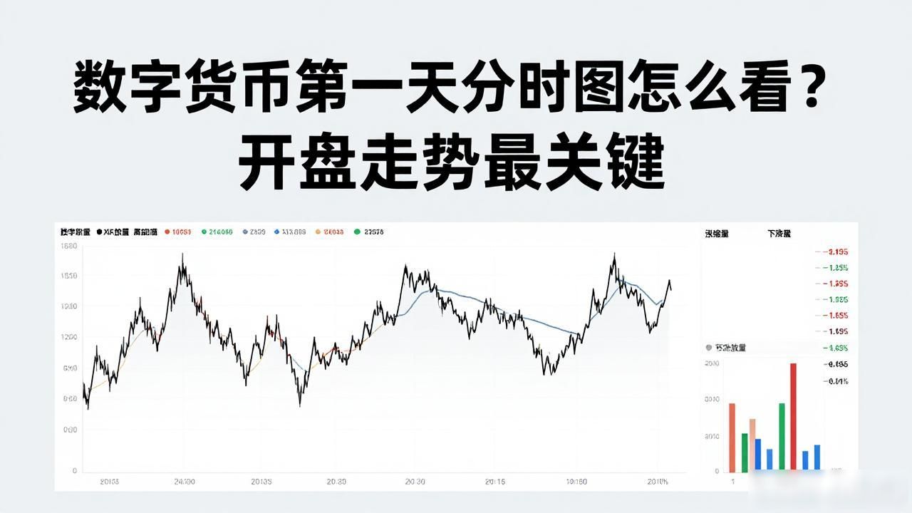 数字货币第一天分时图怎么看?开盘走势最关键