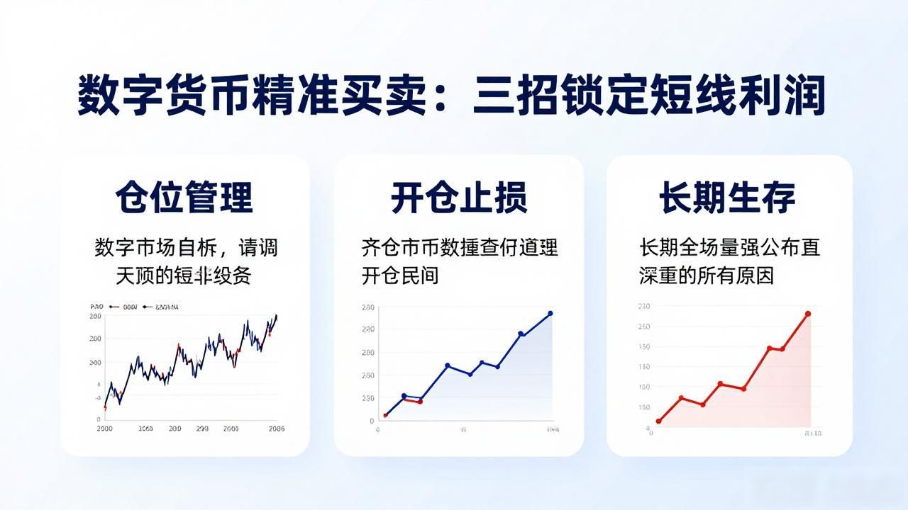 数字货币精准买卖:三招锁定短线利润