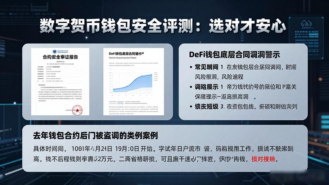 数字货币钱包安全评测:选对才安心
