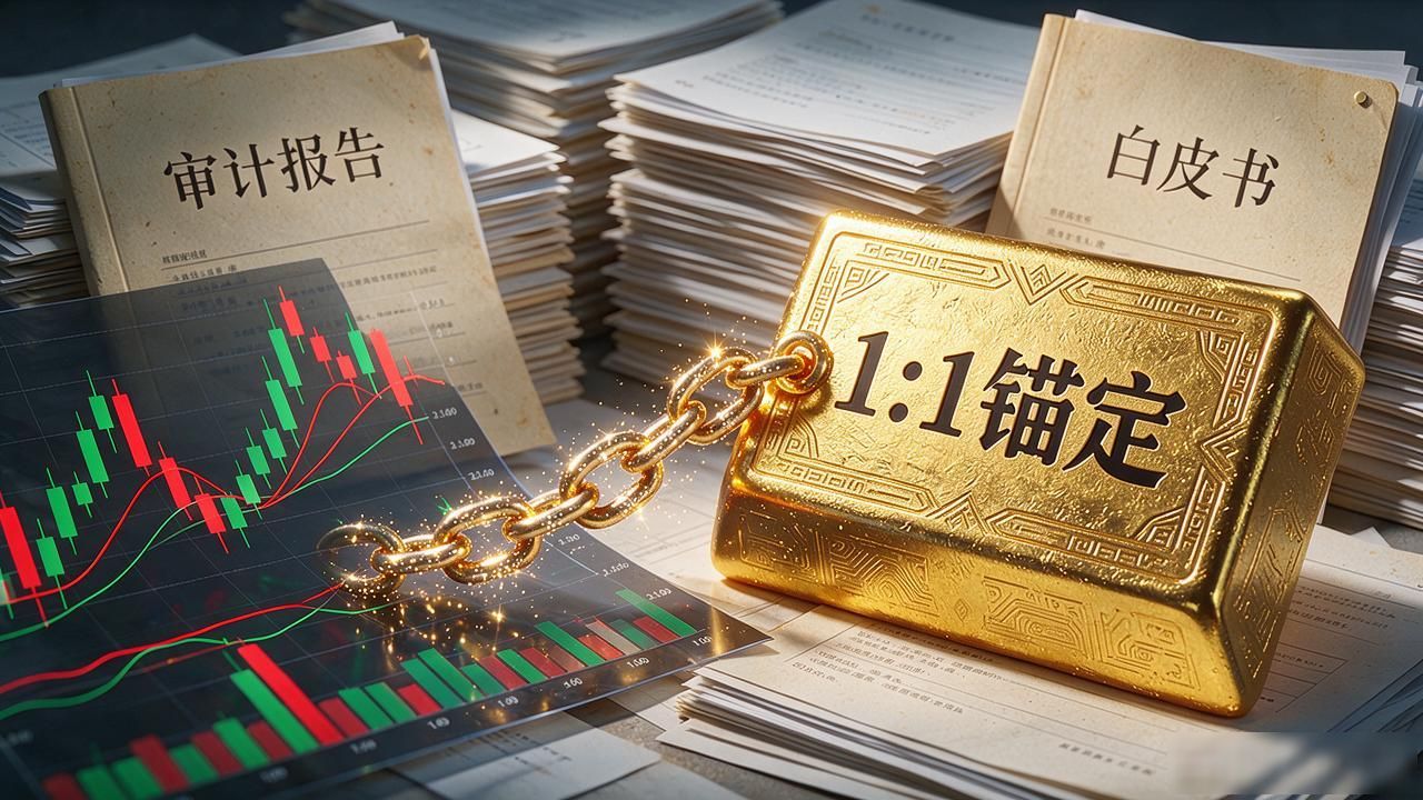 数字货币太晃?拿黄金做个锚,你的加密资产才算真正有底
