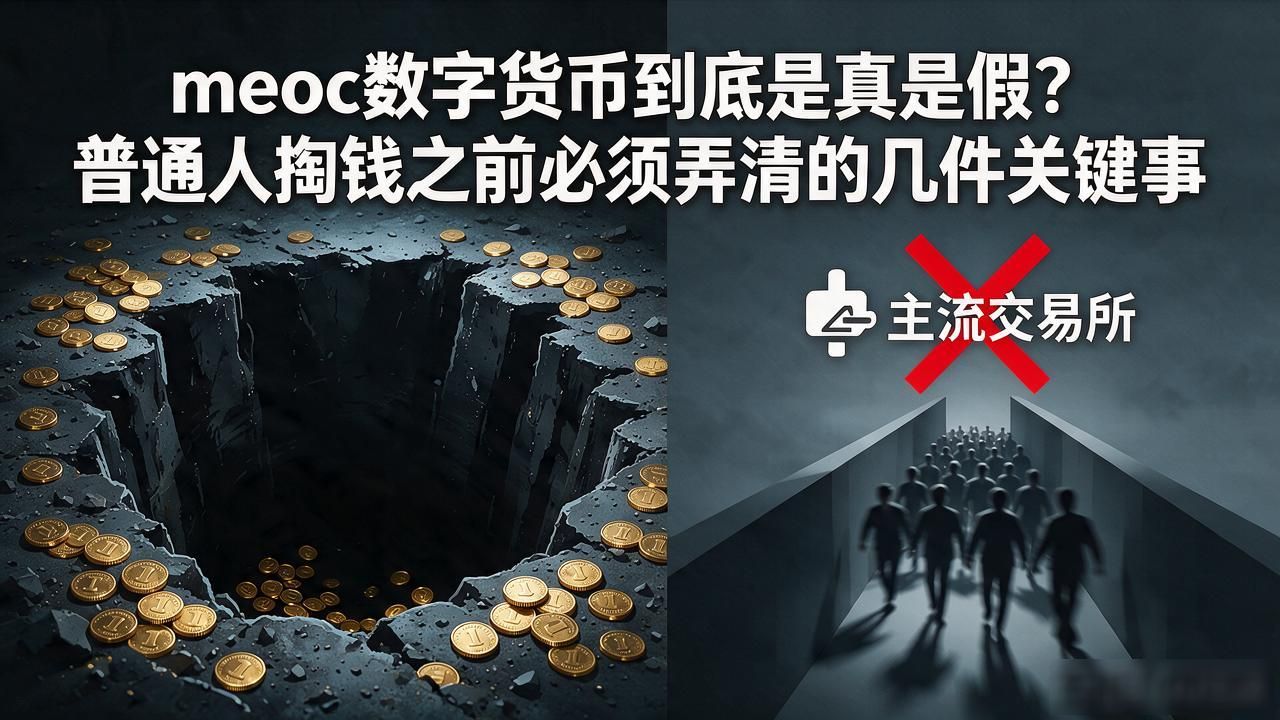 meoc数字货币到底是真是假?普通人掏钱之前必须弄清的几件关键事