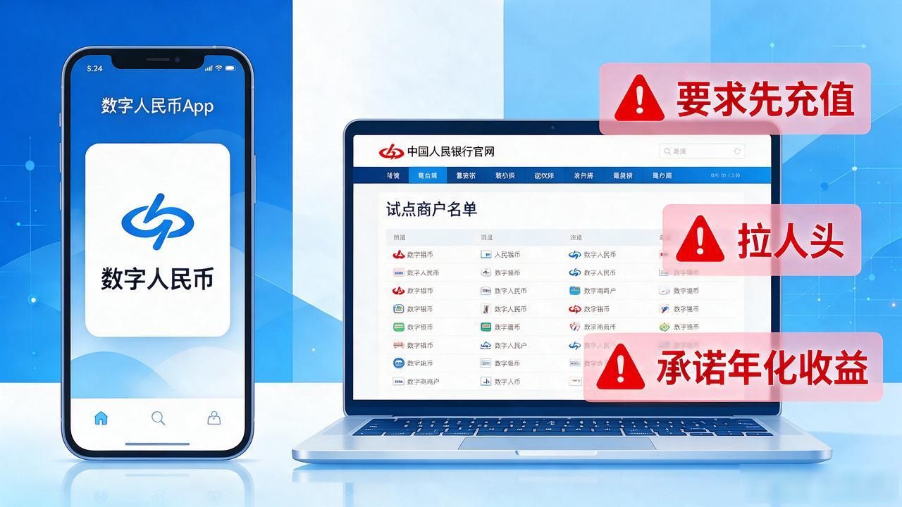 北京数字货币平台靠谱吗?数字人民币正规试点这样找
