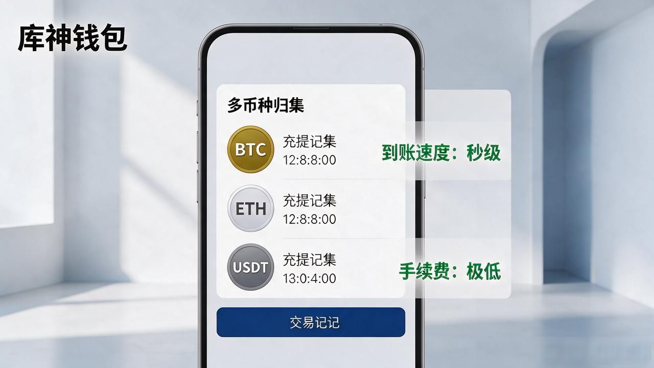 库神数字货币钱包靠谱吗?用了大半年说说真实体验