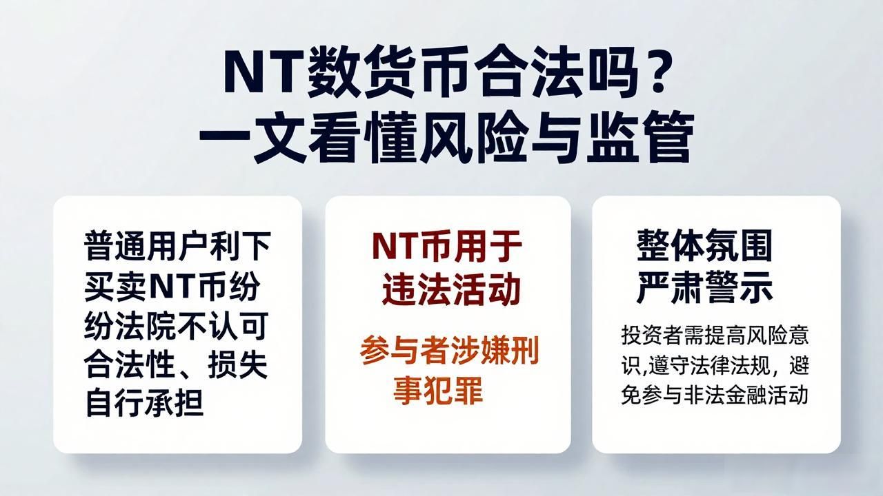 NT数字货币合法吗?一文看懂风险与监管