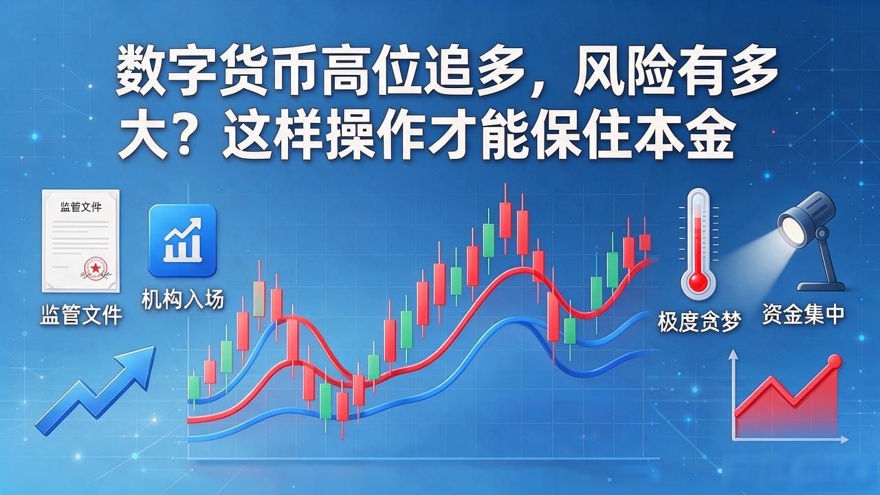 数字货币高位追多,风险有多大?这样操作才能保住本金